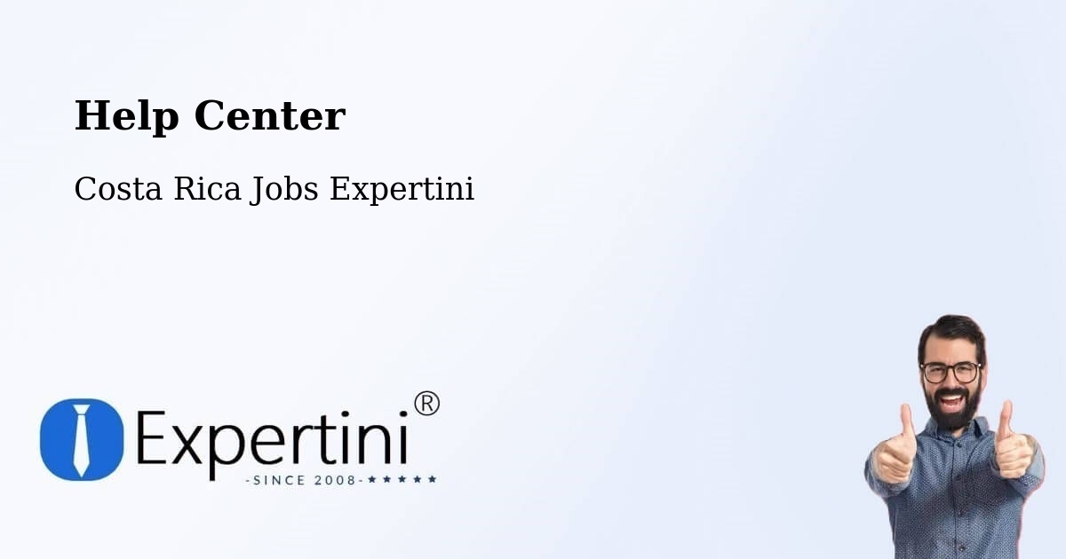 Help Center – San Ramón - Costa Rica Jobs Expertini